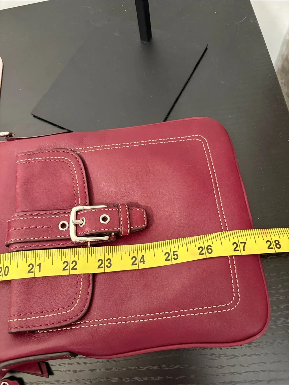 Coach Hampton Vintage Burgandy Crossbody